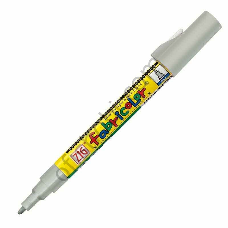Zig Fabrıcolor Kumaş Kalemi Pfc-20 102 Silver
