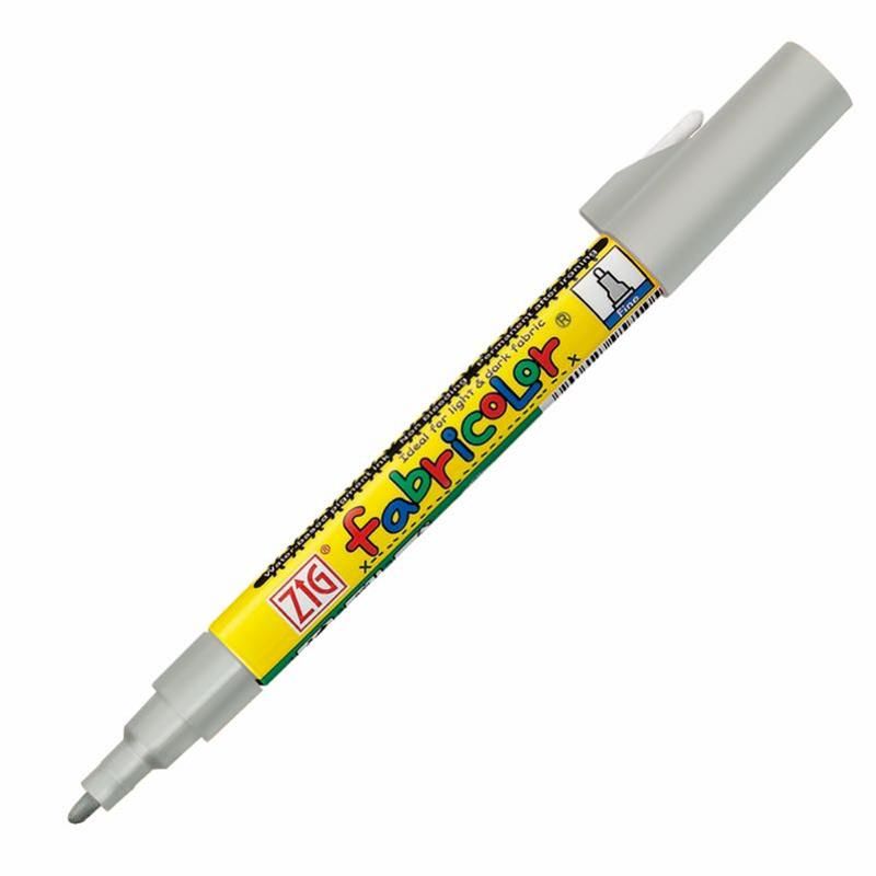 Zig Fabrıcolor Kumaş Kalemi Pfc-20 102 Silver