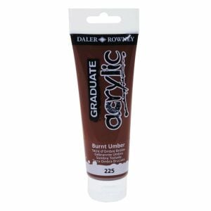 Daler Rowney Graduate Akrilik Boya Graduate Acrylic 120 Ml Burnt Umber