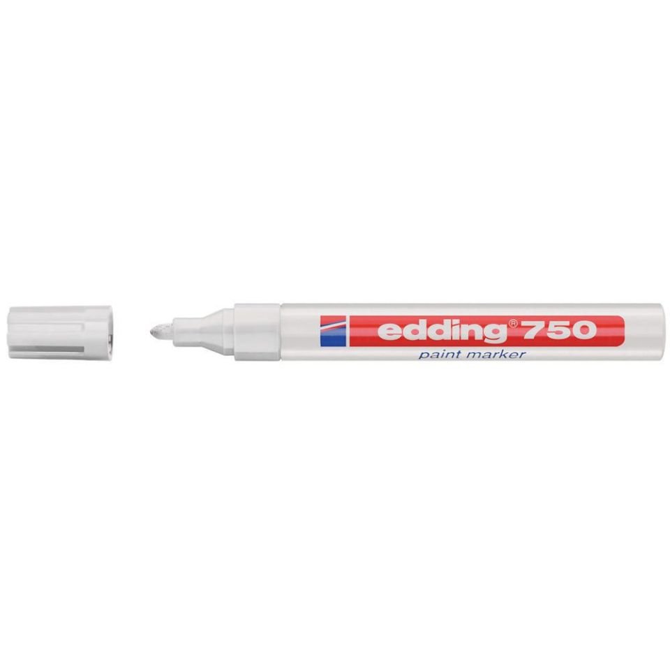 Edding 750 Boya Dekor Markörü Beyaz