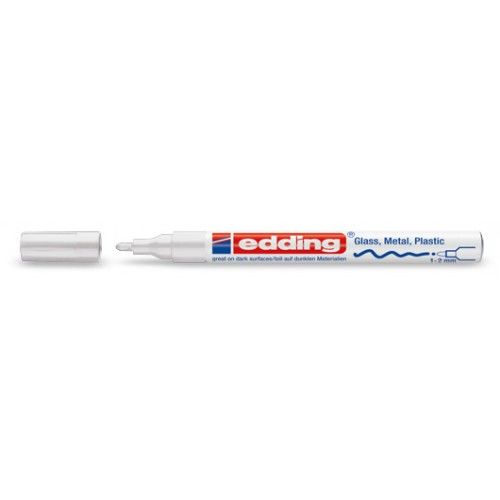 Edding 751 Boya Dekor Markörü Beyaz