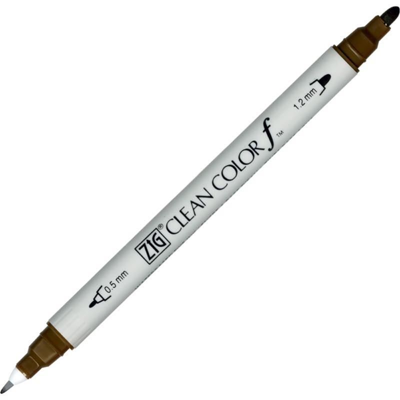 Zig Clean Color F Tcs-6000T 062 Dark Brown