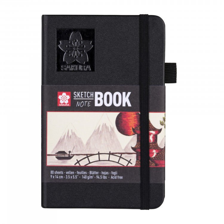 Sakura Eskiz Defteri Beyaz Kağıt 9x14 Cm 140 Gr 80 Yaprak