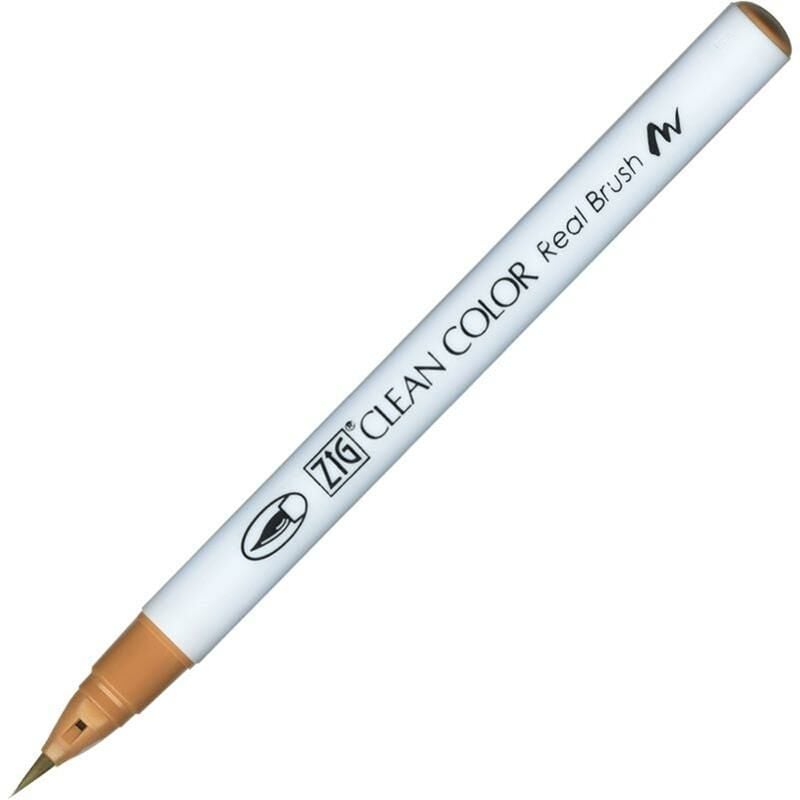 Zig Clean Color Real Brush Rb-6000At 064 Oatmeal