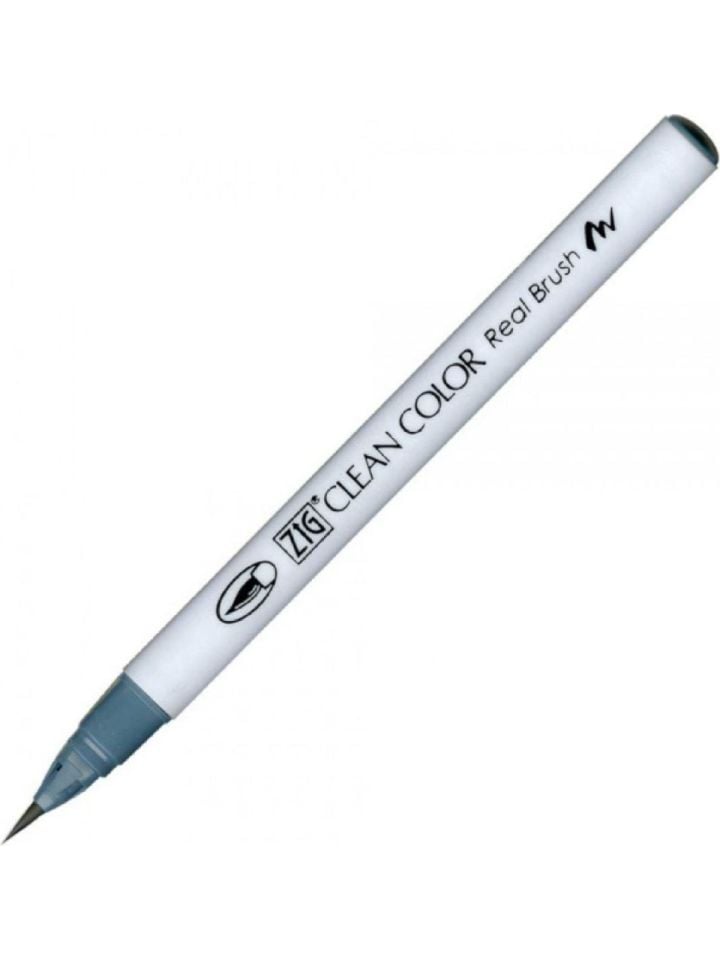 Zig Clean Color Real Brush Rb-6000At 092 Blue Gray