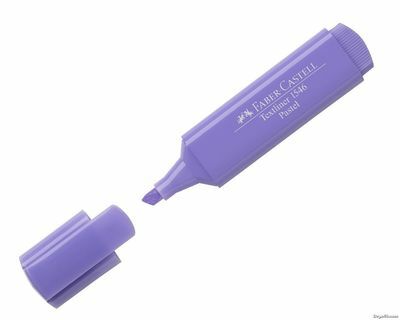 Faber-Castell 1546 Pastel Fosforlu Kalem Lila