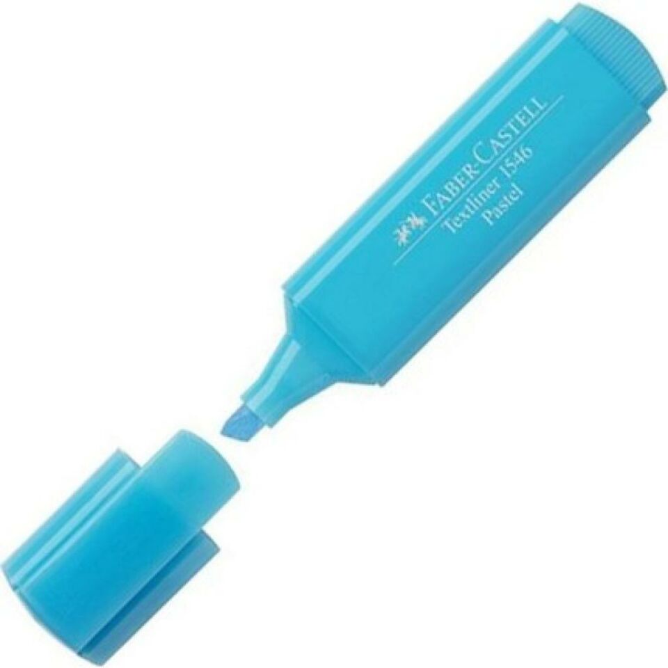Faber-Castell 1546 Pastel Fosforlu Kalem Turkuaz