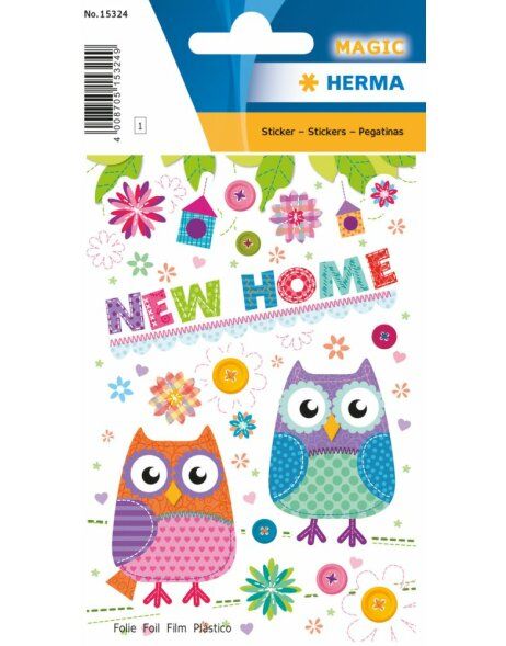 Herma Magic Etiket Foil Yeni Ev