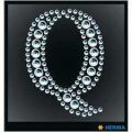 Herma Kristal Etiket Harf Q
