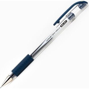 Uniball Signo Needle 0.38 İğne Uçlu Jel Kalem MaviSiyah