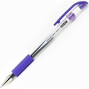 Uniball Signo Needle 0.38 İğne Uçlu Jel Kalem Mor