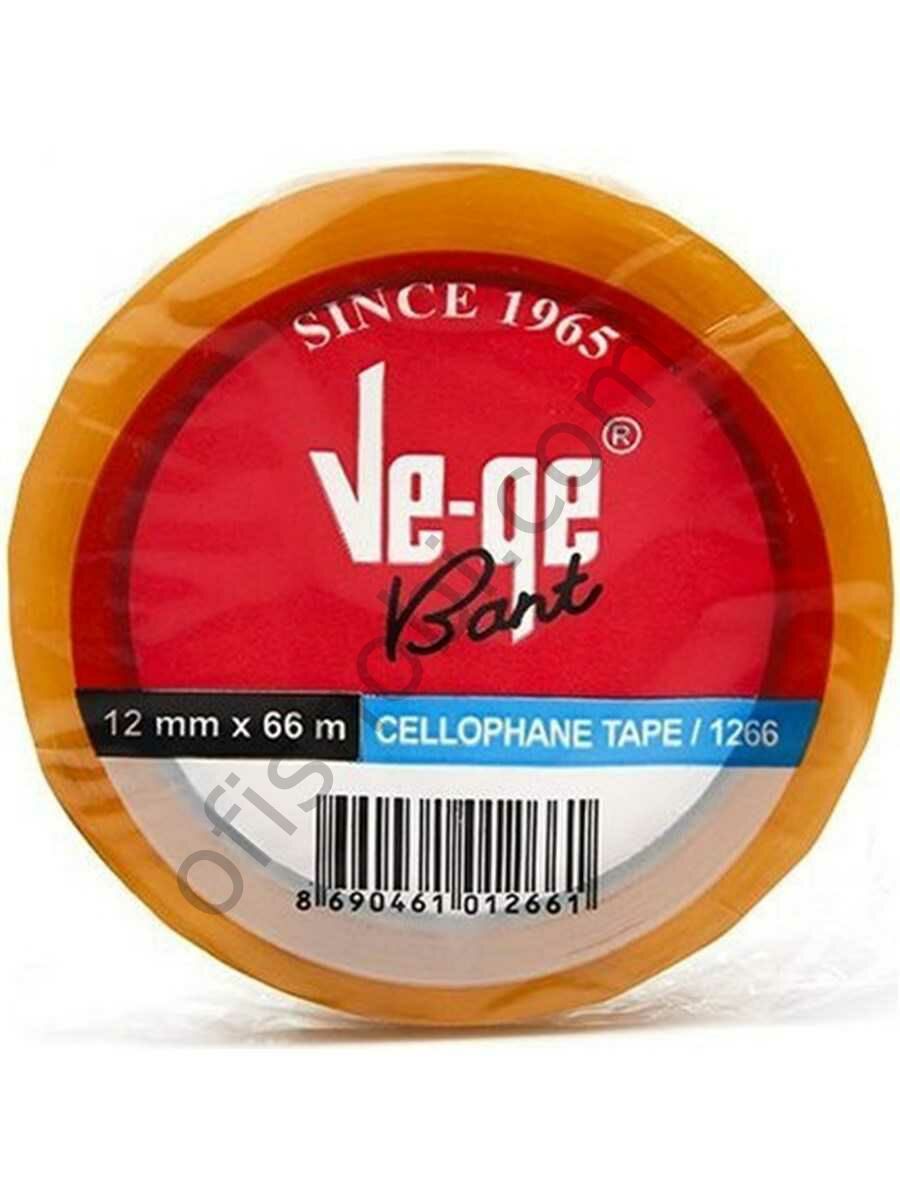 Vege Selefon Bant Ets Mavi Şeritli 12x66