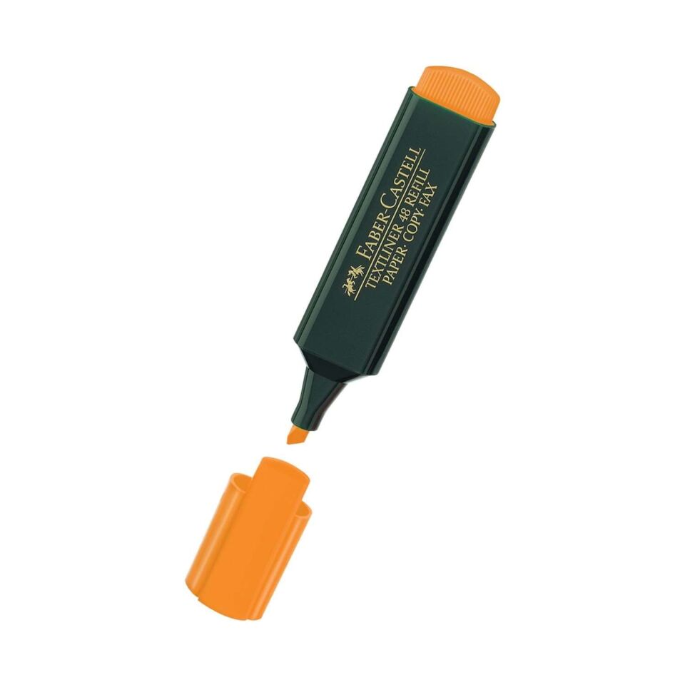 Faber-Castell Fosforlu Kalem Turuncu