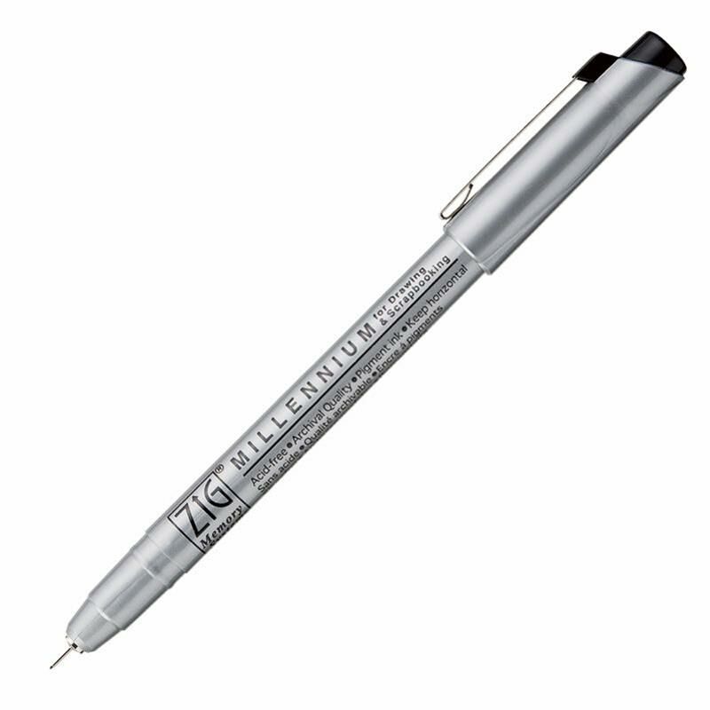 Zig Çizim Kalemi Mıllenıum Ms-005 0.2Mm Kahve