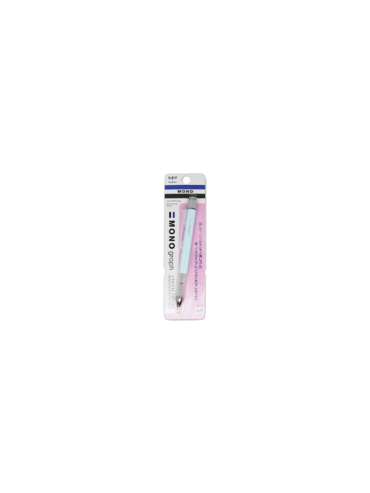 Tombow Mono Graph Pastel Mekanik Kurşun Kalem 0,5 Mm Blisterli 1 Adet Buz Mavi