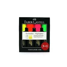 Faber-Castell Fosforlu Kalem 3+1