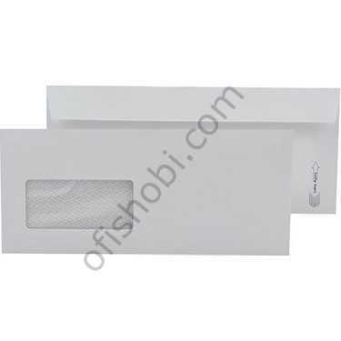 Oyal Diplomat Zarf Pencereli 10x24 Beyaz 110 Gr 500 Lü