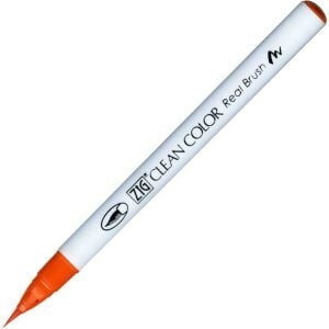 Zig Clean Color Real Brush Rb-6000At 070 Orange