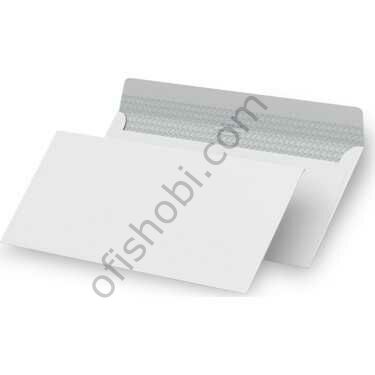 Oyal Diplomat Zarf 10x24 Beyaz 110 Gr 10 Lu
