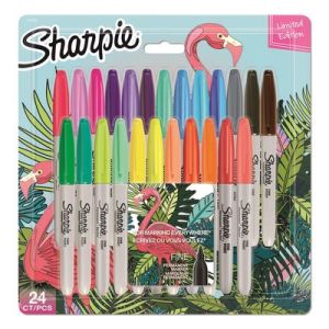 Sharpie Fine Permanent Markör 24 Lü Karışık Kutu - Flamingo