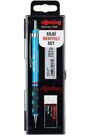 Rotring Tikky Min Silgi 3 Lü Okul Seti 0.7 Mavi