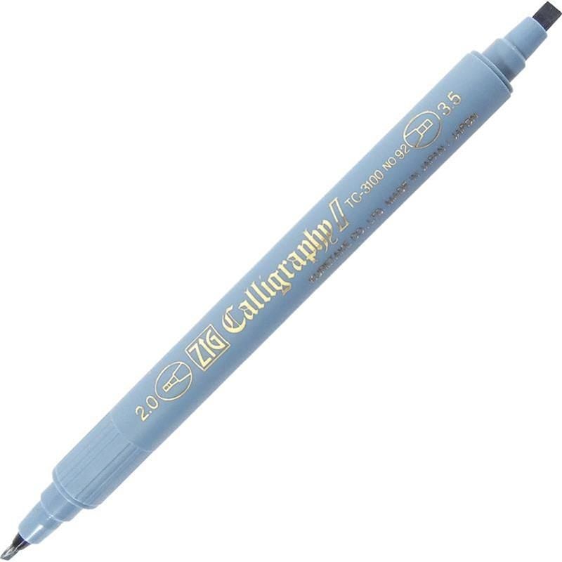 Zig Kaligrafi Kalemi Tc-3100 092 Blue Gray