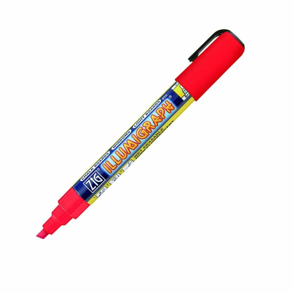 Zig Posterman Illumıgraph Pma-510 020 Kırmızı