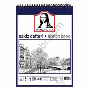 Südor Eskiz Defteri A3 120 Gr 50 Yaprak Telli