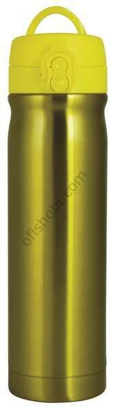 Trendix Çelik İçli Termos 500 Ml Neon Sarı