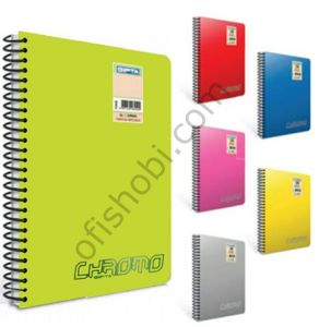 Gıpta Chromo Spiralli Pp Kapak Defter A4 160 Yp Kareli