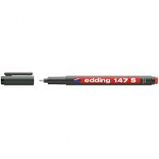 Edding 147S Asetat Kalemi Silgili Kırmızı