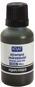 Kraf Istampa Mürekkebi 30 Cc Siyah 430G