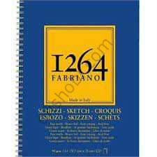 Fabriano 1264 Sketch Paper Yandan Spiralli Eskiz Defteri 90 Gr A4 120 Yaprak