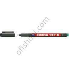 Edding 147S Asetat Kalemi Silgili Yeşil