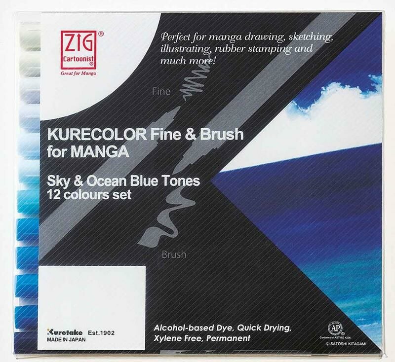 Zig Mangaka Fıne&Brush Cnkc-2200/12Vso 12 Li