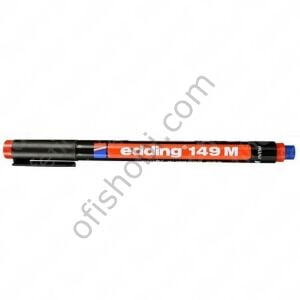 Edding 149M Asetat Kalemi Silgili Mavi