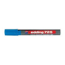 Edding 725 Beyaz Tahta Kalemi Fosforlu Mavi
