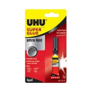 Uhu Super Glue 3 Gr Sıvı Japon Yapıştırıcı Jumbo Paket