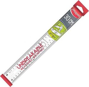 Maped Study Kırılmaz Şeffaf Cetvel 30 Cm