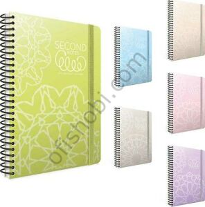 Gıpta Second Spiralli Pp Kapak Defter A4 80 Yp Kareli