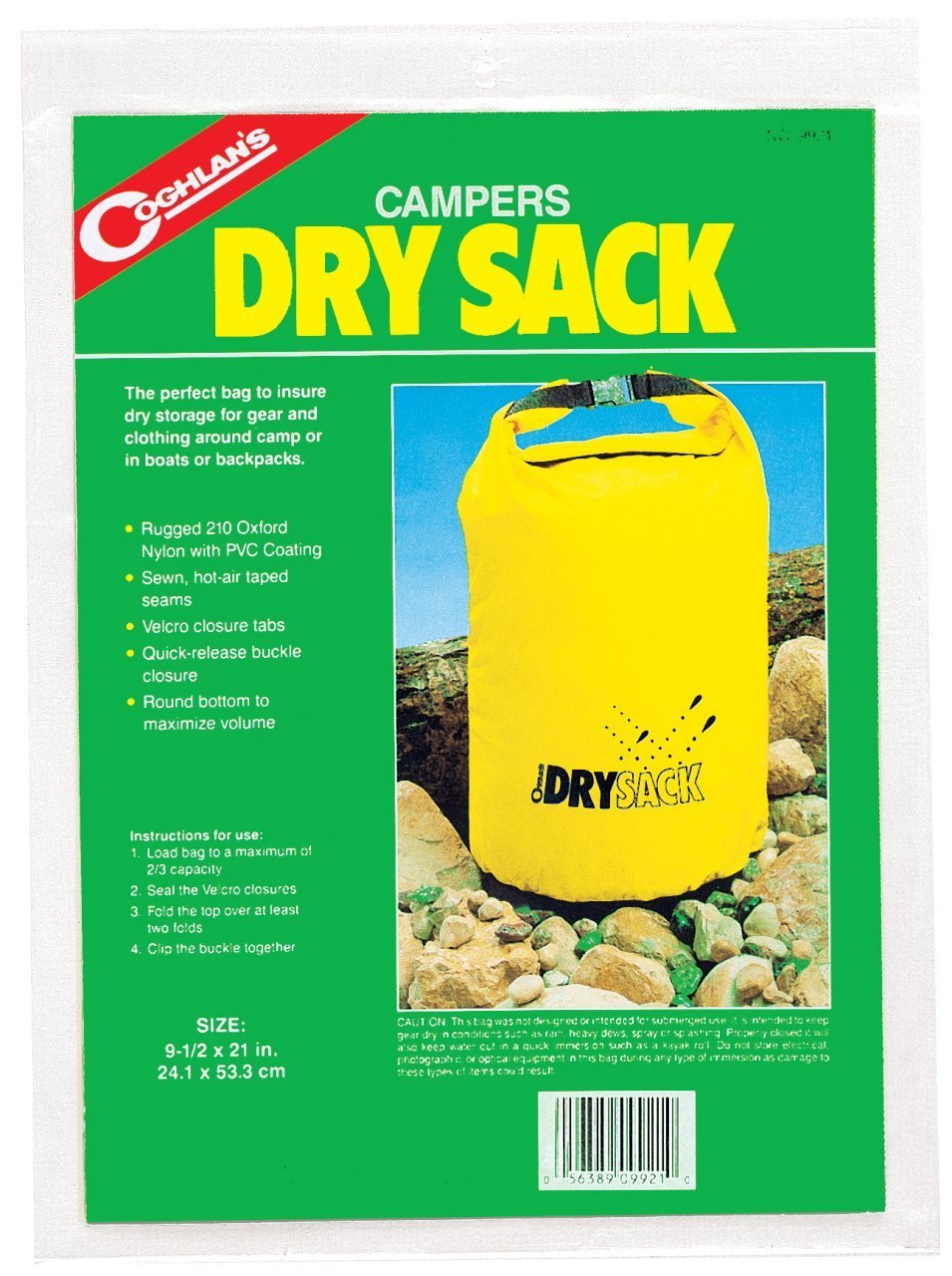 Coghlans Su Geçirmez Eşya Çantası ( Dry Sack 24.3 x 53 cm)