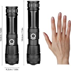 ONELIGHT  USB ŞARJLI 5 MOD EL FENERİ