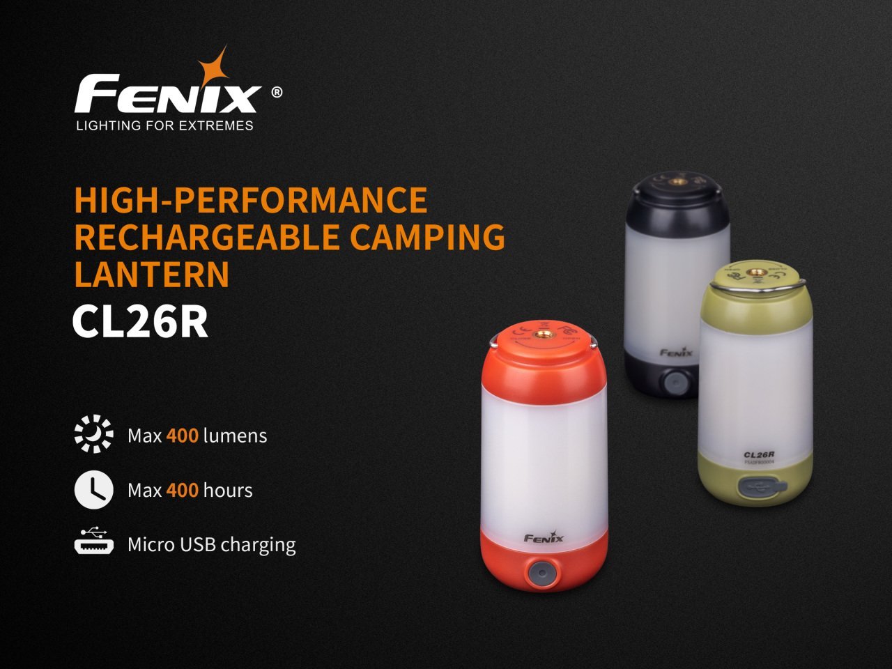 FENİX CAMPİNG LİGHT CL26R