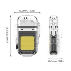 USB ŞARJLI SU GEÇİRMEZ FENER ÇAKMAK