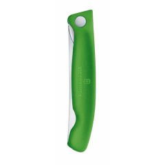 Victorinox 6.7836.F4B 11cm Yeşil Tırtıklı Katlanabilir Domates Bıçağı