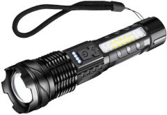 ONELIGHT TELESKOPİK USB ŞARJLI GÜÇLÜ EL FENERİ