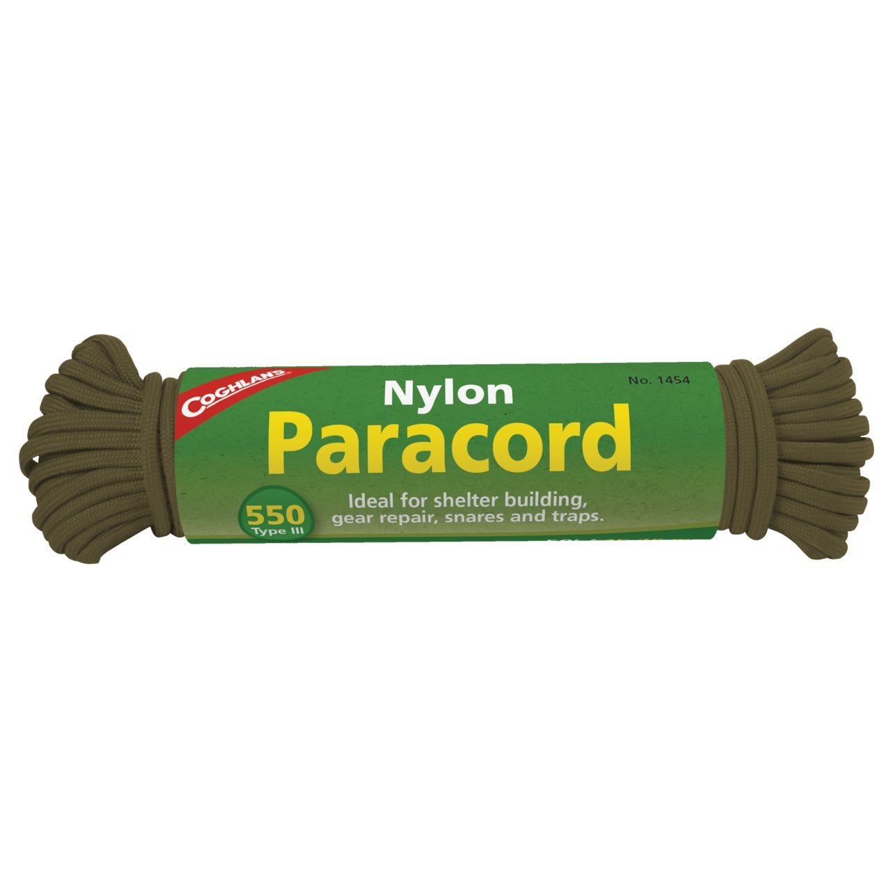 Coghlans 15.25 Metre Paracord İp Haki