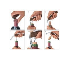 Victorinox 0.9701.63 Wine Master Ceviz Ağacı Çakı