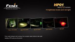 Fenix HP01 210 Lümens Kafa Feneri