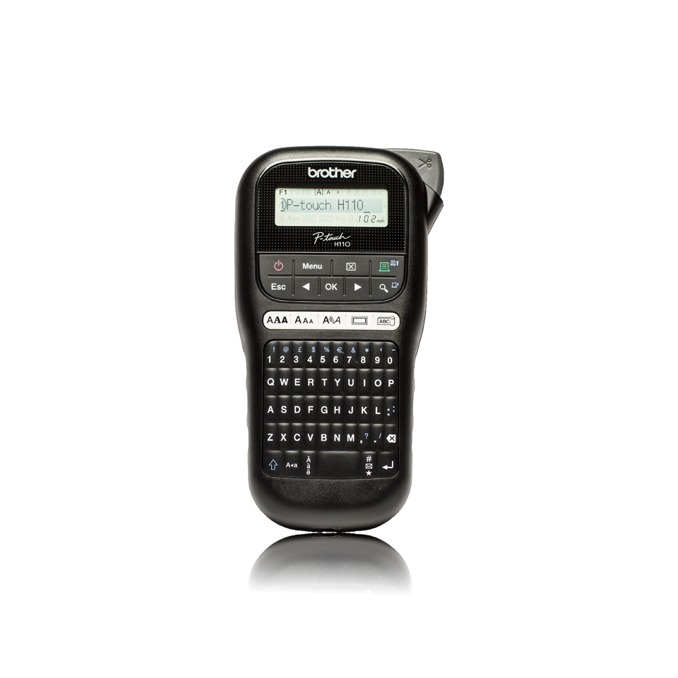 PT-H110 Taşınabilir Etiket Yazıcı (6-12 mm, TZe Serisi)